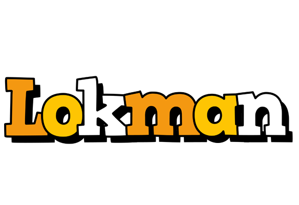 Lokman cartoon logo