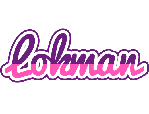 Lokman cheerful logo