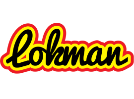 Lokman flaming logo