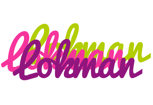 Lokman flowers logo