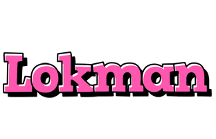 Lokman girlish logo