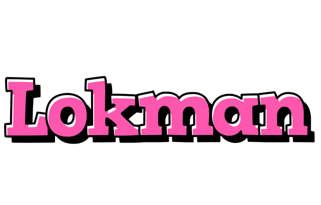 Lokman girlish logo