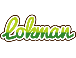 Lokman golfing logo