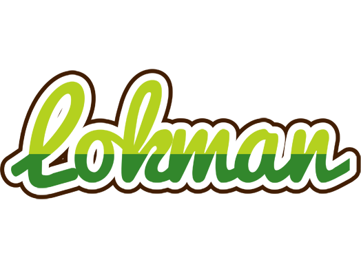 Lokman golfing logo