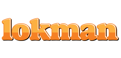 Lokman orange logo