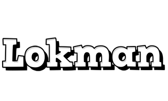 Lokman snowing logo