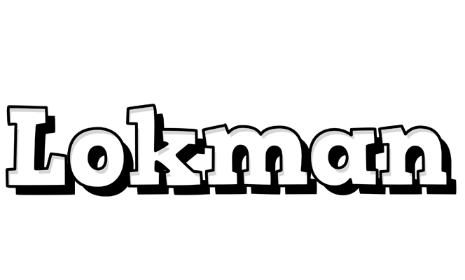 Lokman snowing logo
