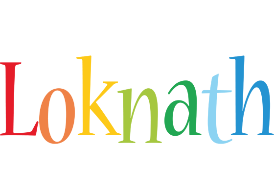 Loknath birthday logo