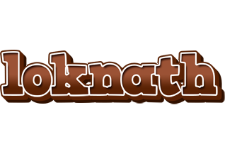 Loknath brownie logo