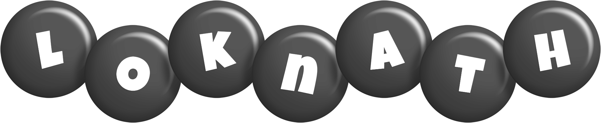 Loknath candy-black logo