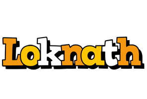 Loknath cartoon logo