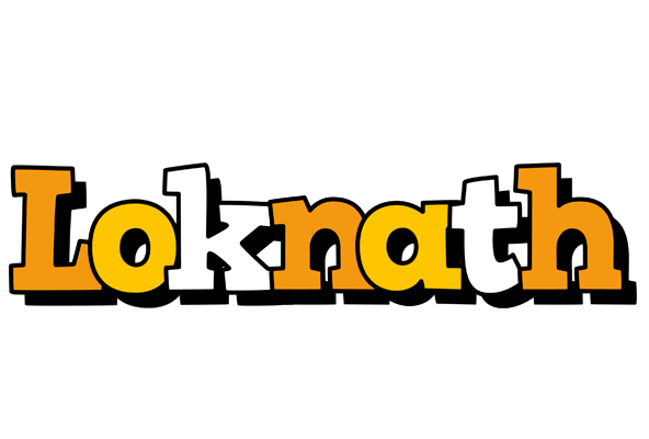 Loknath cartoon logo