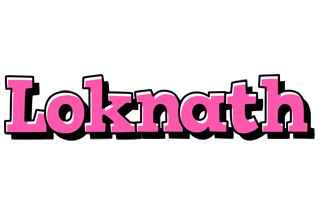 Loknath girlish logo