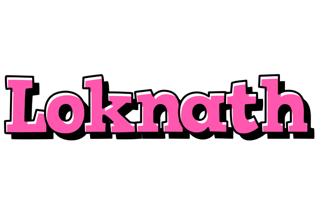 Loknath girlish logo