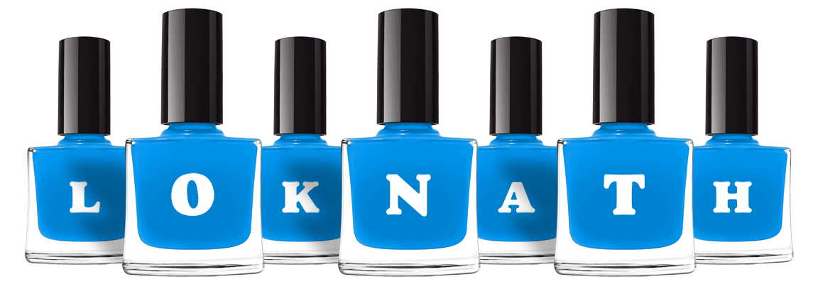 Loknath glossy logo
