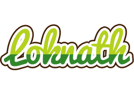 Loknath golfing logo