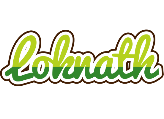Loknath golfing logo
