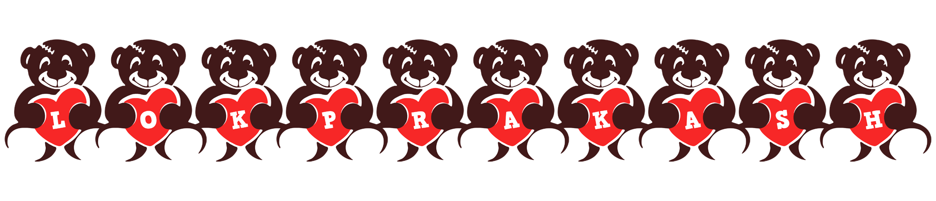 Lokprakash bear logo