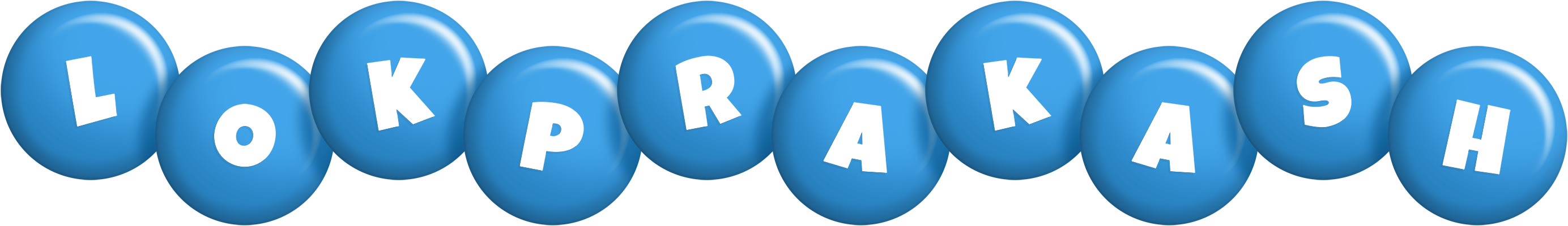 Lokprakash candy-blue logo