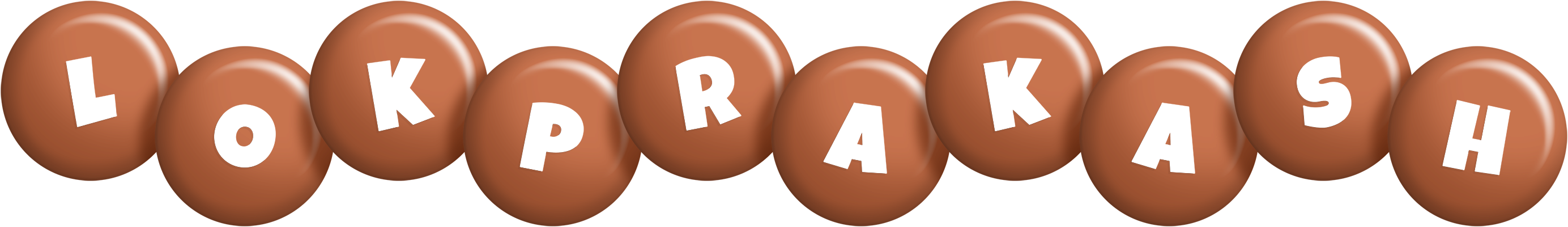 Lokprakash candy-brown logo