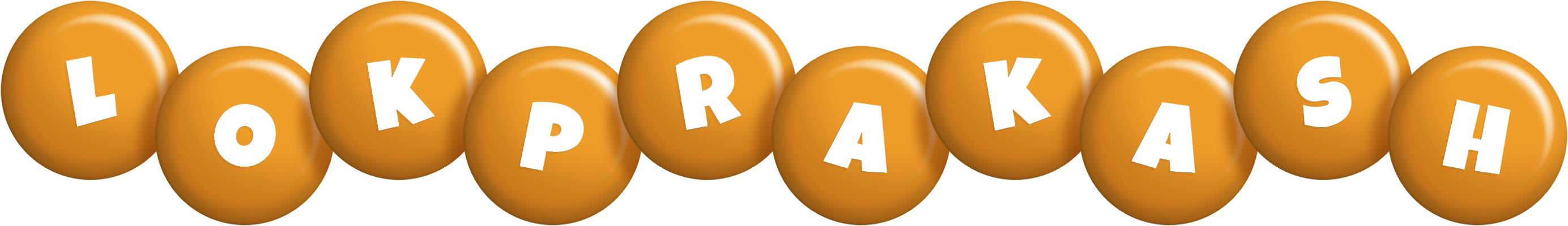 Lokprakash candy-orange logo