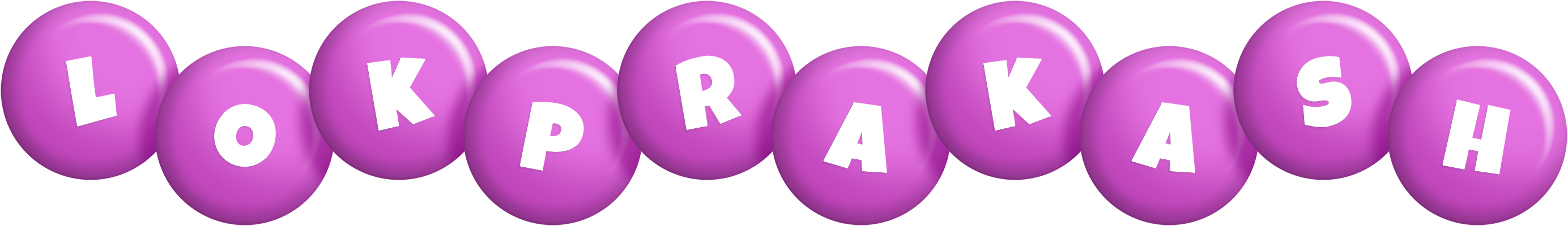 Lokprakash candy-purple logo