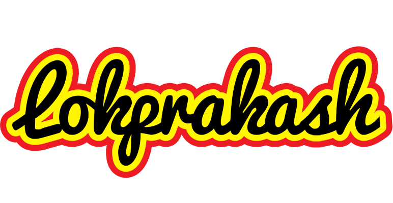 Lokprakash flaming logo