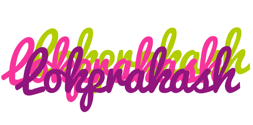 Lokprakash flowers logo