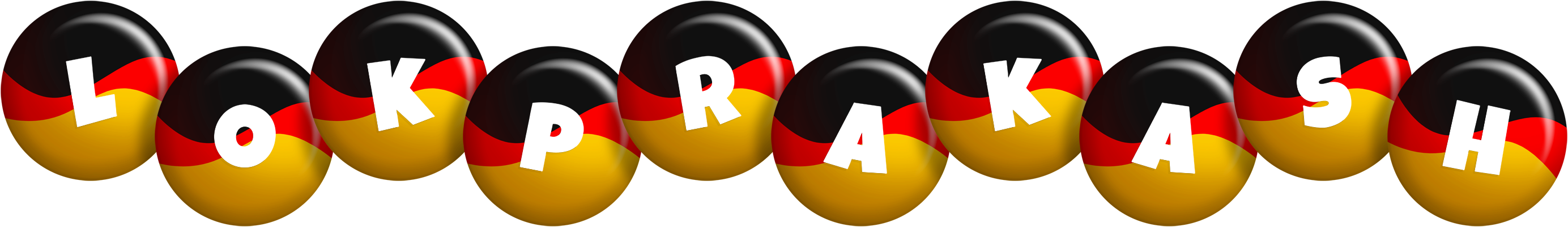 Lokprakash german logo