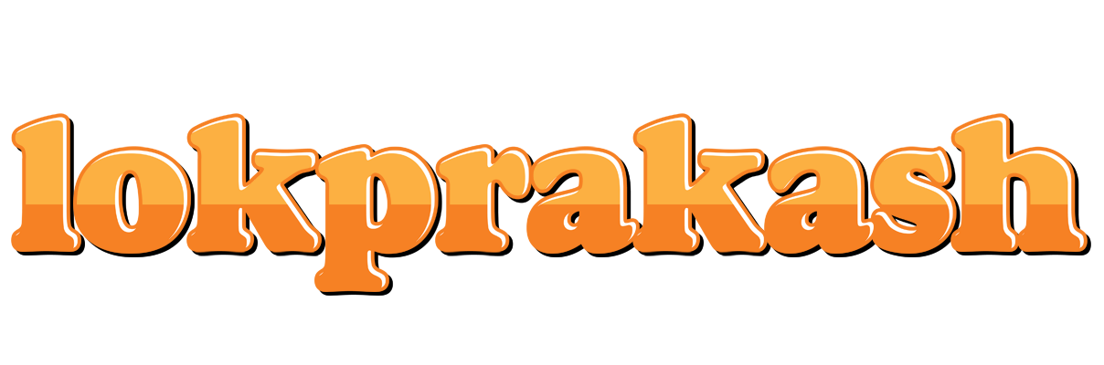 Lokprakash orange logo