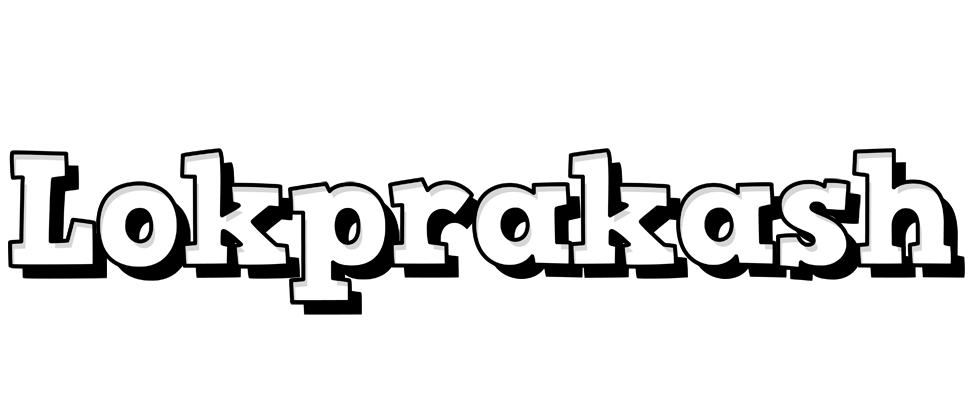 Lokprakash snowing logo