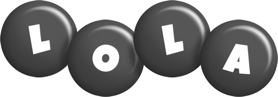Lola candy-black logo