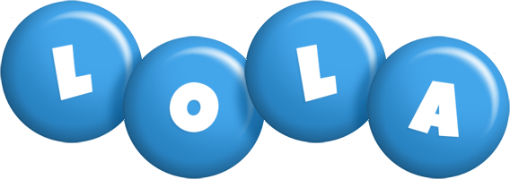 Lola candy-blue logo