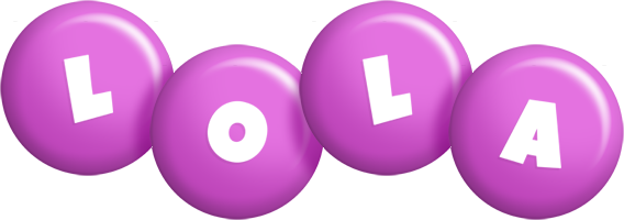 Lola candy-purple logo