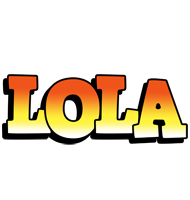 Lola sunset logo