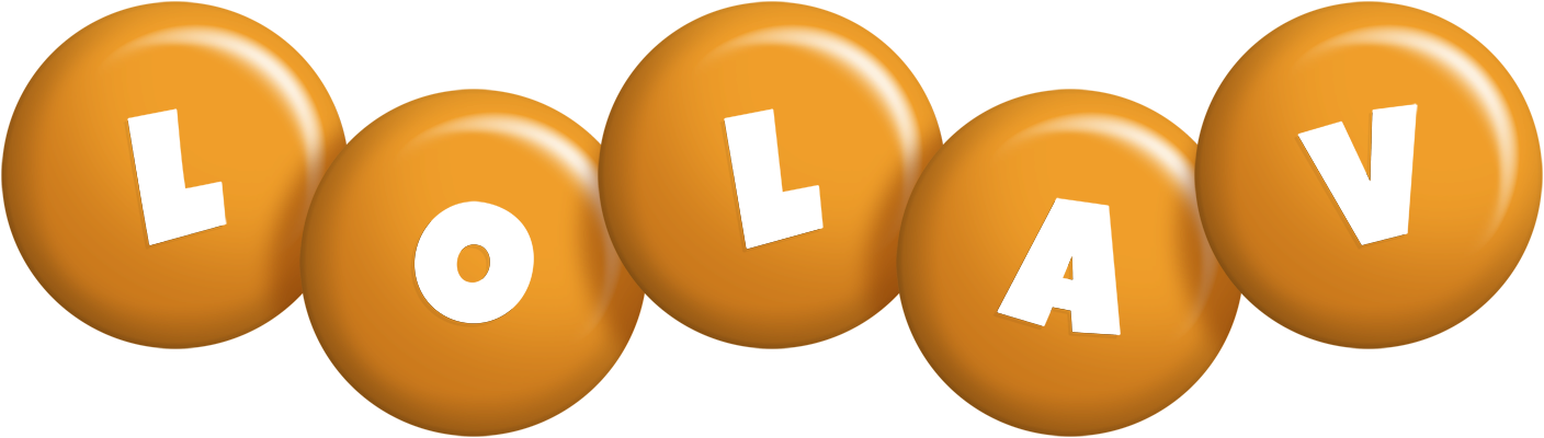 Lolav candy-orange logo