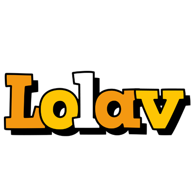 Lolav cartoon logo