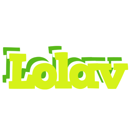 Lolav citrus logo