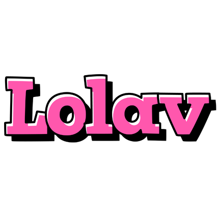Lolav girlish logo