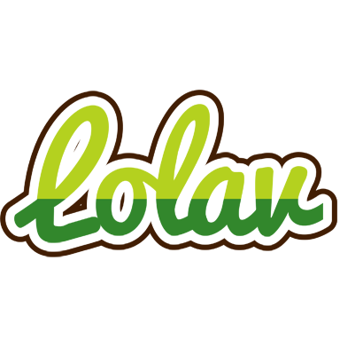 Lolav golfing logo