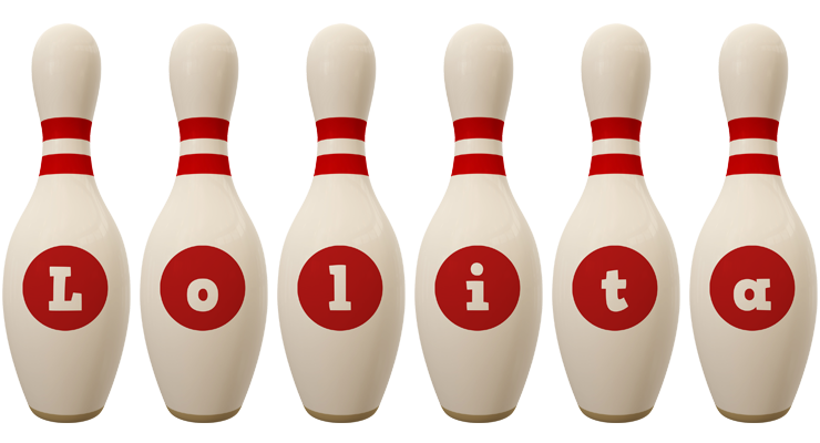 Lolita bowling-pin logo