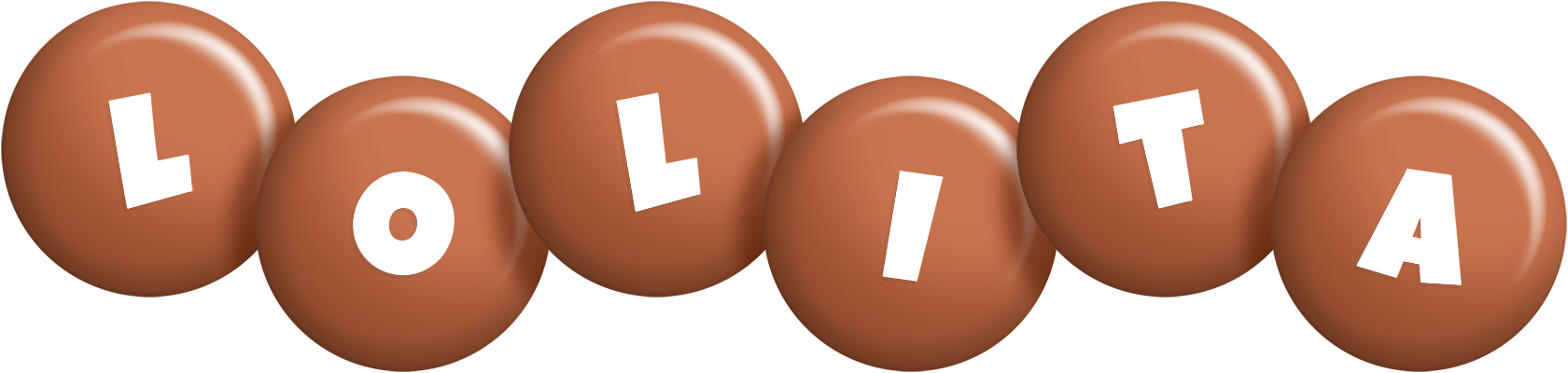 Lolita candy-brown logo
