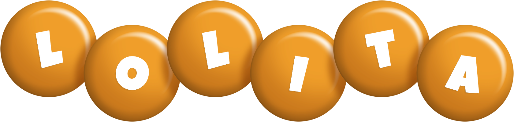 Lolita candy-orange logo