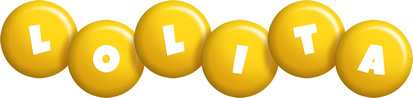 Lolita candy-yellow logo
