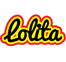 Lolita flaming logo