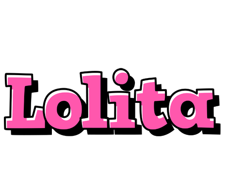 Lolita girlish logo