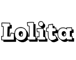 Lolita snowing logo