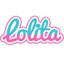 Lolita woman logo