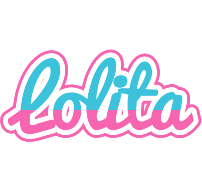 Lolita woman logo