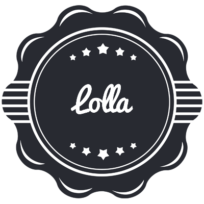 Lolla badge logo